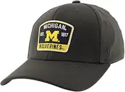 Zephyr Men's NCAA Officially Licensed Fitted Hat Zh Patch Switchback Charcoal