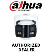 Dahua 2 x 4MP Full-color 180º SMD H.265 ePoE IP67 IP Network Security Camera