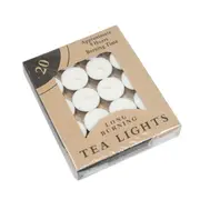 Unscented 9 Hour Tealight Home Decor Wedding 20pcs Tea Light Candle