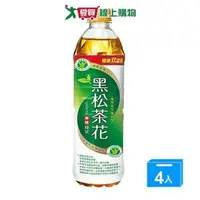 在飛比找樂天市場購物網優惠-黑松茶花綠茶580mlx4入【愛買】