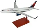 Delta Airlines Boeing 737-800 New Hue Desk Top Display 1/100 Model SC Airplane