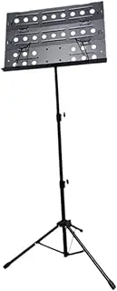 Generic Music Stand Portable Sturdy Heavy Duty Metal Stable Non Slip Tripod Holder