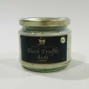 Black Truffle Aioli 180gm | A good aioli is one of the most versatile condiments