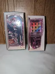2x Vintage 1983 Star Shooter Space Alien Theme Handheld Pinball Game Toys