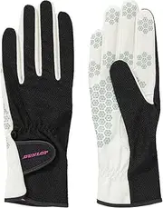 Dunlop TGG0135W Tennis Gloves, Two-Handed Set, Black (900)