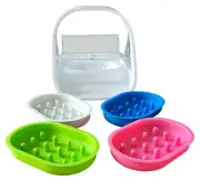 Slow Feeder Silicone Bowl for SureFlap SureFeed Microchip Pet Feeders -BPA-Free