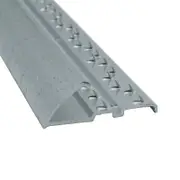 Roberts 3.3m Silver Commercial Pinned Naplock Carpet Trim - 10 Pack