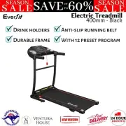 Everfit Treadmill Electric Home Gym Fitness Exercise Incline Foldable Machine AU