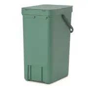 (Lot of 2) Brabantia Waste Bin Sort & Go Recycle Bin Fir Green 16L