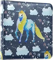 Blue unicorns Photo Albums Photobooks Self Adhesive Scrap Book Photo Albums Picture Albums For All Size Pictures 4 x 6