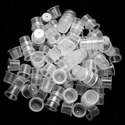 100pcs Disposable Ink Cup Tattoo Ink Cups Plastic Pots Pigment Containers AOD (M)