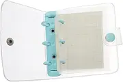 Baluue Mini Binder Cover Notepad Small Notebook Creative Portable Write Anytime Anywhere