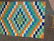 Patchwork 3" X 5" Rectangles - QUILT TOP
