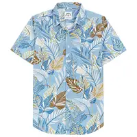 在飛比找Yahoo奇摩購物中心優惠-男寬版夏威夷襯衫