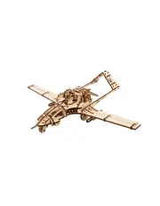 [UGEARS] Bayraktar TB2 Combat Drone Mechanical Wooden 3D Puzzle 125 Piece