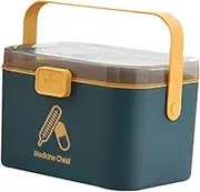 FELTECHELECTR Organizer Box Layer Design Emergency Kit Box for Medicine Cosmetics Nail Tools
