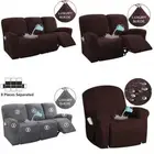 1 2 3 Seater Recliner Sofa Cover Elastic Spandex Chair Cover Armchair Sofa Cover