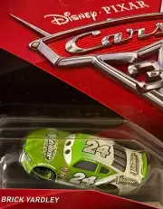 DISNEY PIXAR CARS "#24 BRICK YARDLEY...A.K.A. VITOLINE" NEW IN PACKAGE, SHIP WW