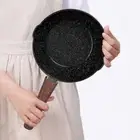 Uncoated Teflon Frying Pan Hand-forged Iron Pot Saucepan Gas Induction Cooker