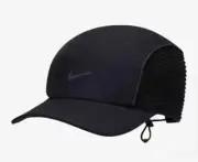Nike Dri Fit ADV Running Fly Cap Adult Unisex SZ M/L Black FJ0736-010