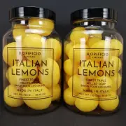 HOPIFICIO Italian Lemons Finest Triple Milled Lemon Shaped Soaps 26.45 oz, ITALY