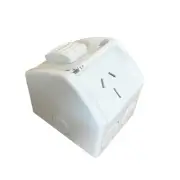 CROWN Weatherproof Single GPO Power Point Waterproof 15A IP53 Single