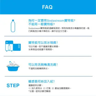 【原廠公司貨】Sodastream 水滴寶特瓶/水滴型專用水瓶0.5L隨身瓶 俏皮Emoji