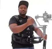DF DIGITALFOTO Thanos PROC3 Gimbal Support Stabilizer System with Adapter, Compa
