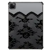 iPad Pro 11-inch (3rd/4th gen) iPad Impact Case Black Romantic Lace Transparent