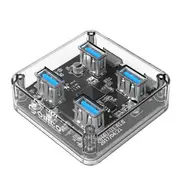 USB 3.0 Transparent Desktop HUB