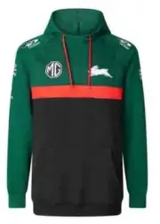 South Sydney Rabbitohs 2025 NRL Kids Pullover Hoodie Sizes 6-14 BNWT
