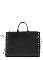 Givenchy G-Tote Corset Medium Leather Tote - Black ONE SIZE