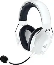 Razer BlackShark V2 Pro for PlayStation White Edition Wireless Gaming Headset, HyperSpeed Wireless, 2.4 GHz, Bluetooth, HyperClear Super Wideband Microphone, PlayStation 5, Switch, PC