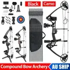 Archery Compound Bow 20-70LBS Adjustable Right-Handed Hunting Gear For Adults