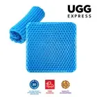 TARRAMARRA® Double Thick Gel Honeycomb Seat Cushion Back Support Spine Protector
