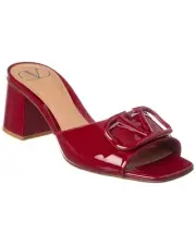Valentino Vlogo 60 Patent Sandal Women's Red 36