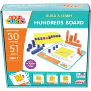 Junior Learning Mathcubes Hundreds Board 30 Activity Set, Toddlers & Kids