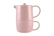 Maxwell & Williams: Cafe Life Tea for One With Infuser - Rose