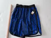 AND1 Basketball Shorts Men’s Size Medium Blue And Black Nwt