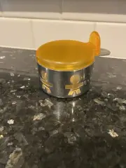 Alessi Girotondo Parmesan Cheese Cellar Orange Lid
