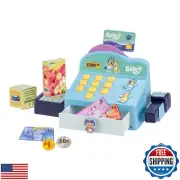 Bluey Cash Register. Press The Buttons to Hear Beeps, Sounds and Phrases from