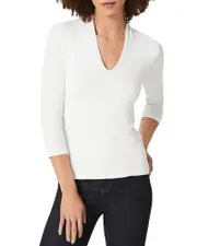 Hobbs London Aimee V Neck Top
