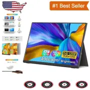 14-Inch Dual Port Portable Monitor - Full HD, Lightweight & Versatile Design
