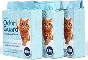 OdorGuard Tofu Blend Cat Litter with Activated Carbon, Advanced Odor Control, 18 lbs, Rapid Clumping, Low Tracking, Dust Free, Unscented, Flushable, Mix Cat Litter