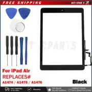 For iPad Air Screen Replacement 1st A 1474 1475 1476 Touch Digitizer+Home Button