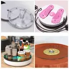 Lazy Susan Rotating Steel Ball Bearings Sturdy Turntable Display Stand Base