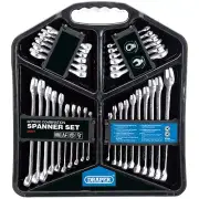 Draper Combination Spanner Set 32 Piece Metric Imperial Standard & Stubby 26697
