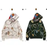 日本A BATHING APE® BAPE JEWELS SHARK FULL ZIP HOODIE連帽外套 鎖鏈設計