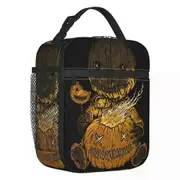 c1006 Horror Halloween Film Thermal Insulated Lunch Bag Trick R Treat Sam Portable Lunch Tote for School Office Multifunction Food Box k1006