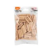 Taskmaster 6 x 32mm Timber Dowel Connectors - 100 Pack
